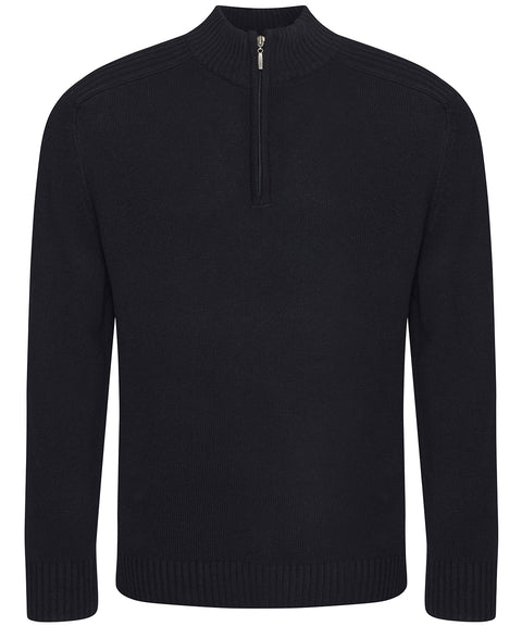 Wakhan ¼ regen zip knit sweater