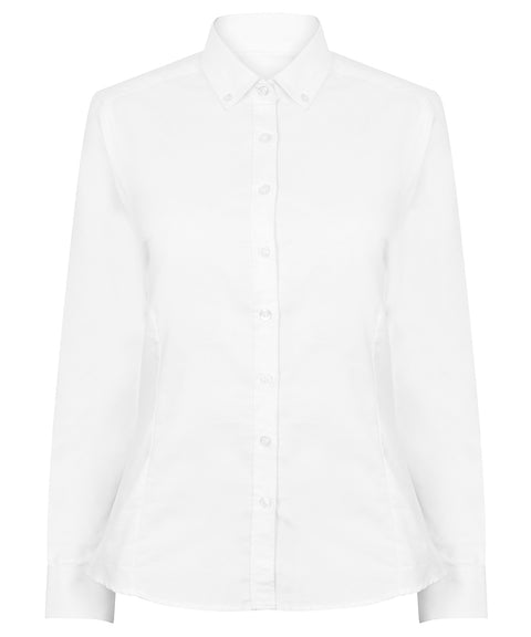 Women's modern long sleeve Oxford shirt