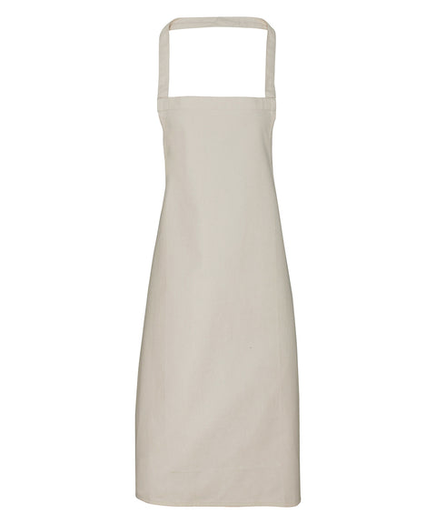 100% Organic Cotton Bib Apron