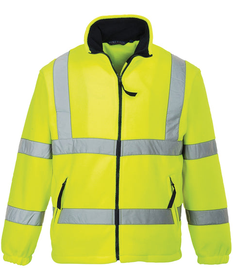 Hi-vis mesh-lined fleece (F300)