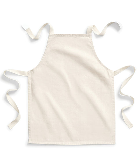 Fairtrade cotton junior craft apron