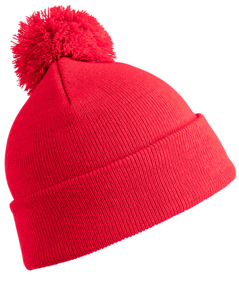 Pom pom beanie