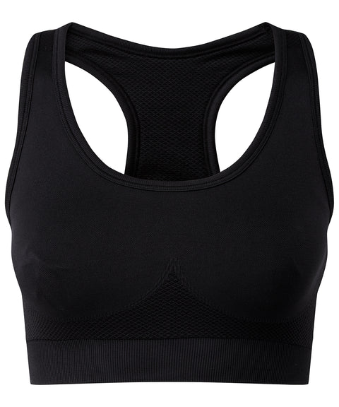 "Tridri® seamless "3D fit" multi-sport sculpt solid colour bra"