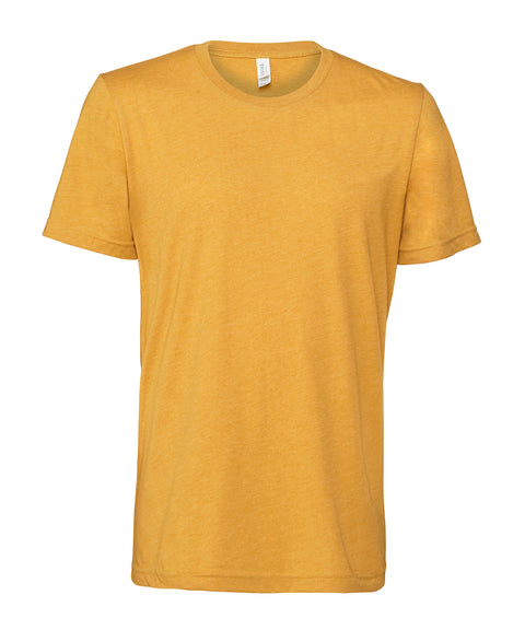 Unisex heather CVC short sleeve t-shirt