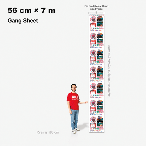 DTF Gang Sheet Upload