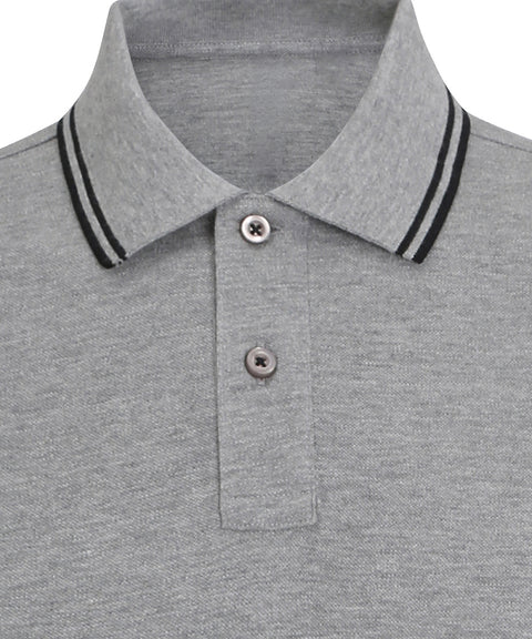 Classic fit tipped polo