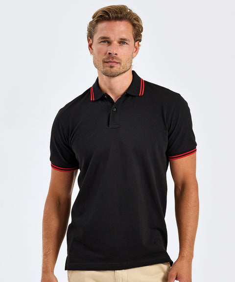 Classic fit tipped polo