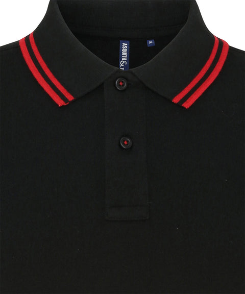 Women's classic fit tipped polo