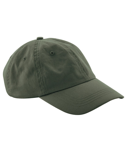 Junior low-profile 6-panel dad cap