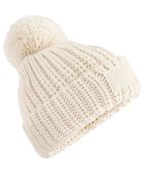 Toasty patch beanie