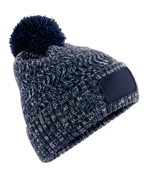 Ramble patch pom-pom beanie