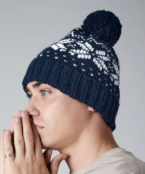 Fair Isle snowstar® beanie
