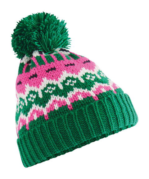 Retro ski beanie