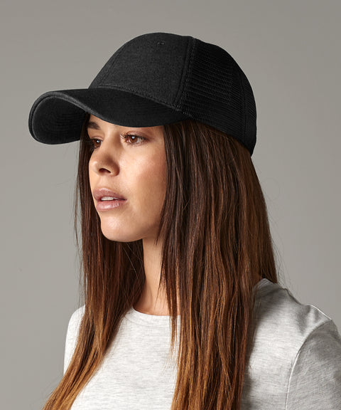 Jersey athleisure trucker