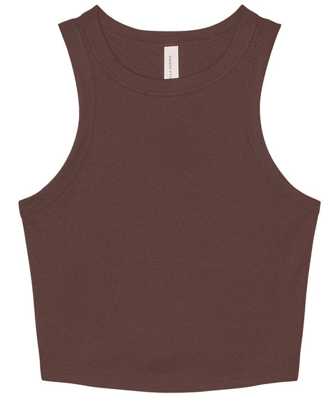 Women’s micro rib racer tank