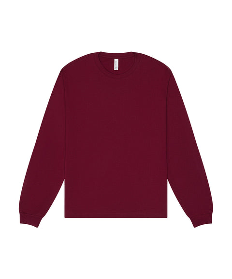Unisex heavy boxy long sleeve tee