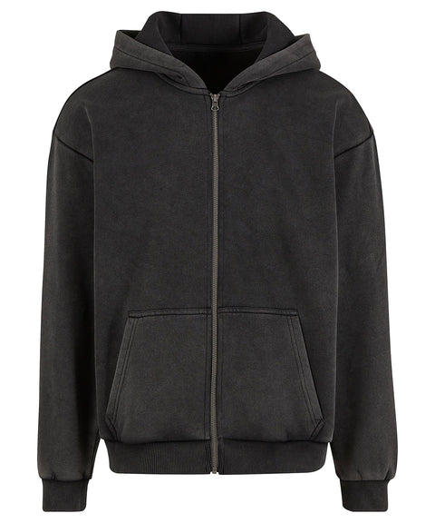 Vintage heavy zip hoodie
