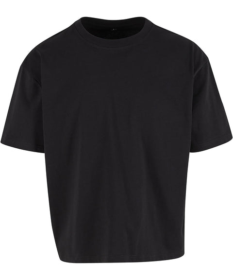 Cropped oversize tee