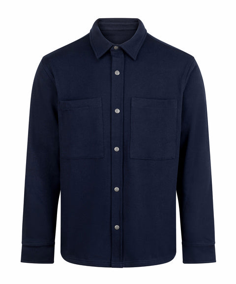 Premium piqué overshirt