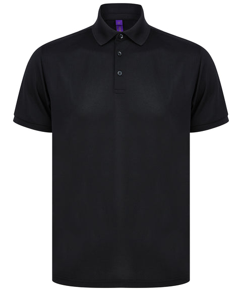 Recycled polyester polo shirt