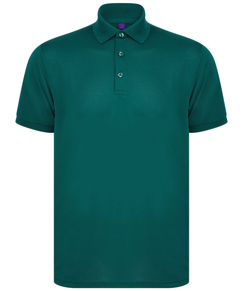 Recycled polyester polo shirt