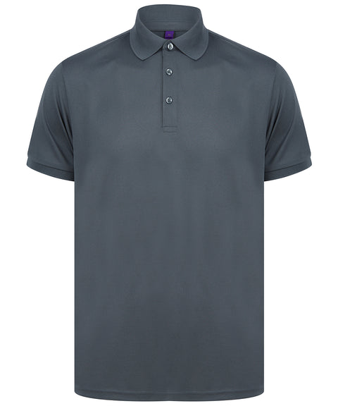 Recycled polyester polo shirt