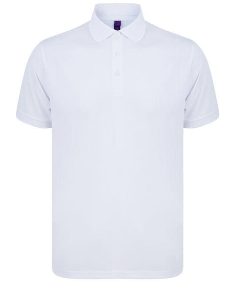 Recycled polyester polo shirt