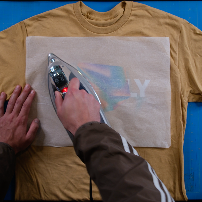 Do a Final Press — iron