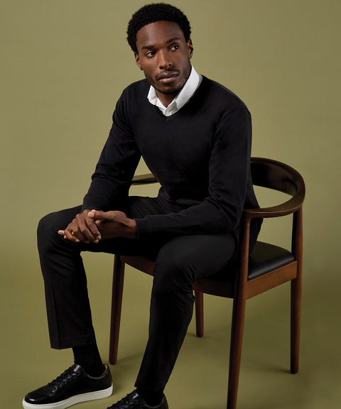 Arundel v-neck sweater long sleeve (classic fit)