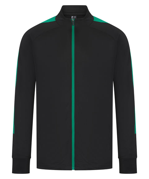 Knitted tracksuit top