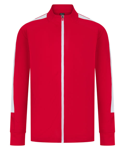 Knitted tracksuit top