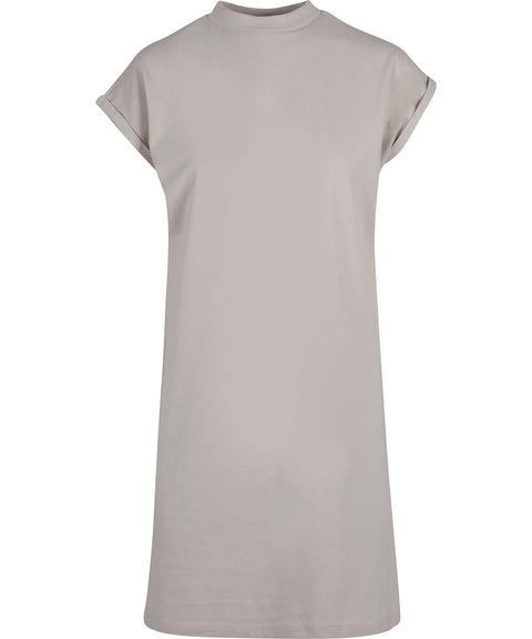 Women’s extended shoulder dress