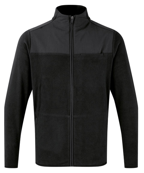 'Agility' men's panelled fleece jacket