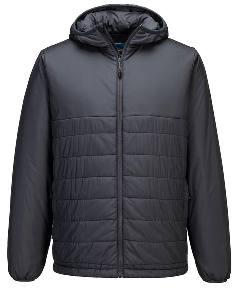 Professional hooded insulated baffle jacket (S608)