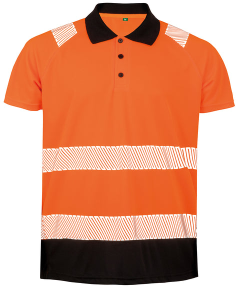 Recycled safety polo