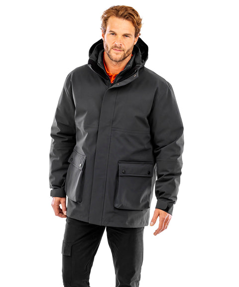 Recycled 3-in-1 padded ripstop jacket