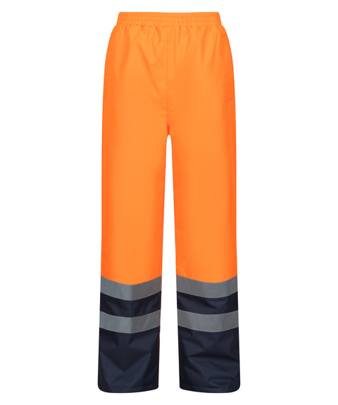 Pro hi-vis insulated overtrousers