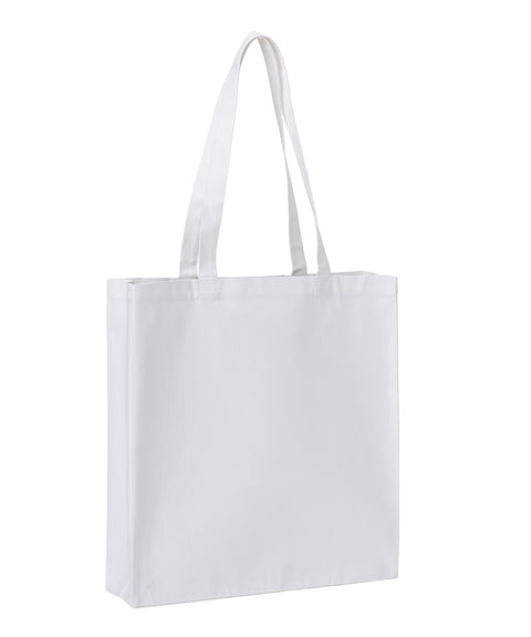 Recycled premium canvas spacious shopper