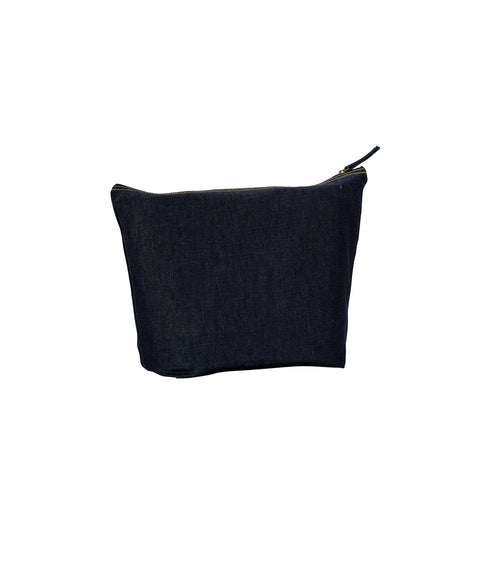 Recycled luxe accessory bag