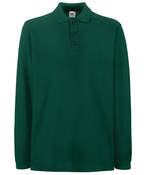 Premium long sleeve polo 