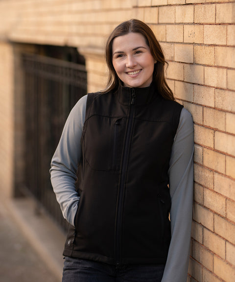 Women’s Cascades softshell vest