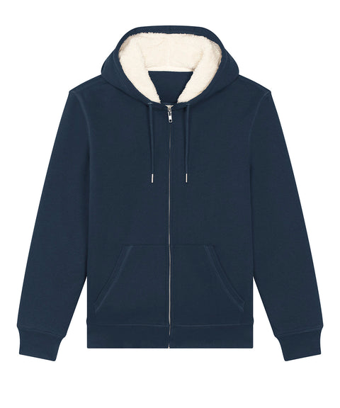 Unisex Hygger sherpa zip-through sweatshirt (STSU956)