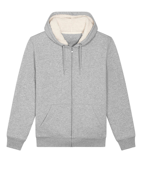 Unisex Hygger sherpa zip-through sweatshirt (STSU956)