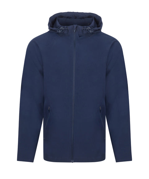 Technical zip-through hoodie
