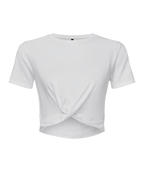 Women's TriDri® twist crop top