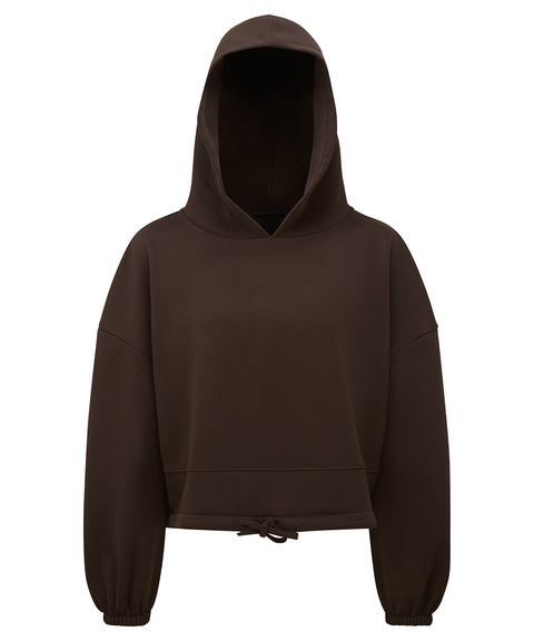 Women's TriDri® cropped oversize hoodie
