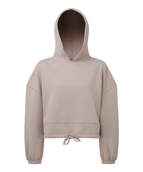Women's TriDri® cropped oversize hoodie