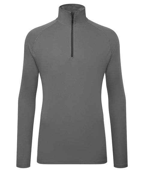 Men's TriDri® long sleeve performance ¼ zip top 