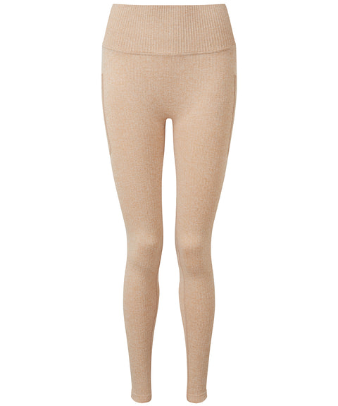 Women's TriDri® ribbed seamless multi-sport leggings
