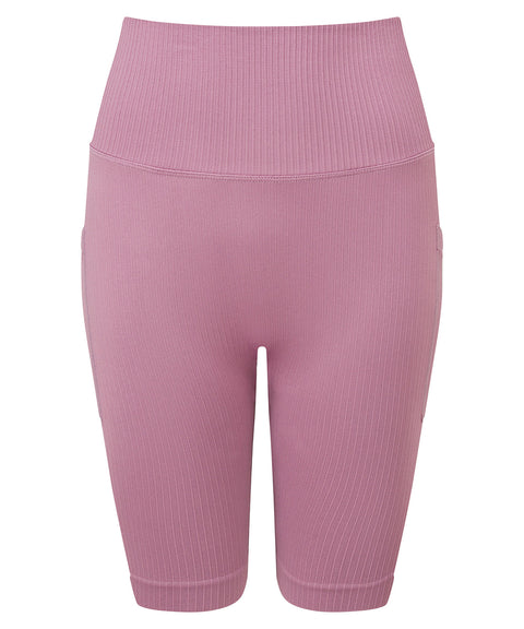 "Women's TriDri® ribbed seamless "3D fit" cycle shorts"